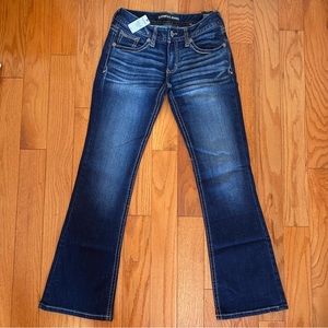 NWT Express Jeans Boot Low Rise size OS